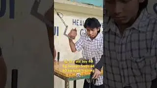 13 y old boy kg baiseps 5reps ad 60 kg hook training 💪☠️#armwrestlingworkout #shortsfeed #viralvideo