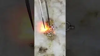 silver ring making part 2 #silver #trendingshorts #art #craft #shortvideo #jewelry #trending