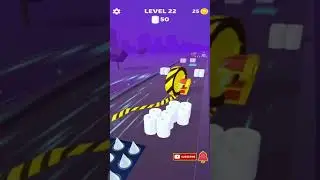 Paper line Game: Walkthrough Gameplay - #22 - #Shorts