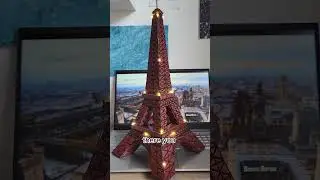 Here is how to build Diy Eiffel Tower 🗼 🇫🇷