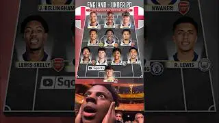 🇬🇧 England U20 Dream Team &ndash; The Future of English Football! ⚡🔥