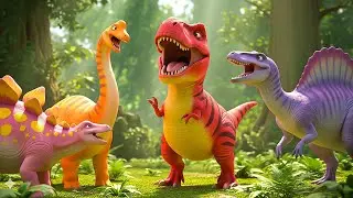 Epic Dinosaur Adventure 🦕 | Spinosaurus, T-Rex & Stegosaurus Fun Story