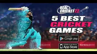 5 Best Cricket Games For Android || High Graphics Cricket Games For Android || 2022