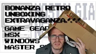Bonanza Unboxing Retro Extravaganza! Game Gear, MSX, Commodore, etc... | Nostalgia Nerd