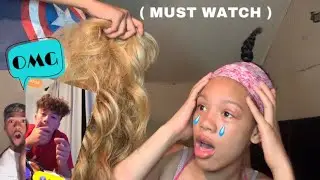 WIG SNATCHED PRANK ON THE MONKEY APP!! *FUNNY*