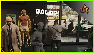 TWO EXTREMELY BALD MEN GO ROBBING BANKS - United Gaming UK Gang RP