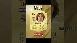 MODRIC FIFA EVOLUTION | FIFA 08-22 #fifa #fifa22 #evolution #fut #modric #fyp