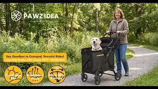 New Year, New Adventures for Your Big Pup &mdash; Ride in Style with PAWZIDEA!