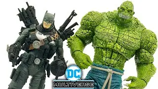 DC Multiverse MCE Grim Knight vs Killer Croc Review!