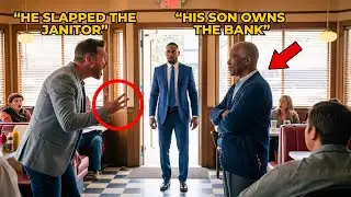 Bully Slapped Black Elderly Janitor At A Bank &mdash; Not Knowing His Son Was The CEO