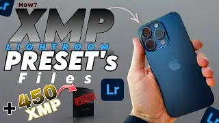 How To Import XMP Presets In iPhone Lightroom Mobile + 450 Xmp Presets Free🥵🔥