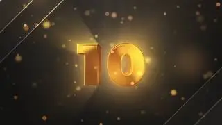 Golden Countdown 🕐 Free Download - No Copyright