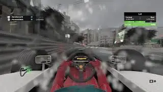 F1 2020 Some laps with Ayrton Senna MCLAREN MP4/4 RAIN MONACO