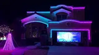 Rae Of Light - Let It Go Christmas Light Show (2018)