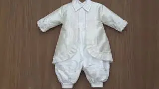 Traje Para Ni&ntilde;o Bautizo B021, Ropones Burbvus