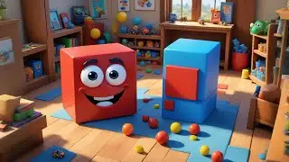 Three Magic Blocks Build a Tower | Counting and Song for Kids | Nursery Rhymes and Baby Songs