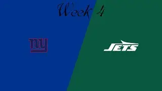 WK4 | New York Giants VS New York Jets | AGFF2L