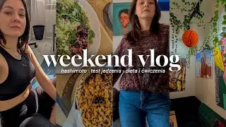 Test słodyczy 🍫problemy ze zdrowiem  🩺 targi staroci 📷 weekend VLOG