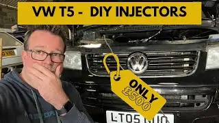 Установка новых топливных форсунок своими руками на мой VW Transporter 2.5 TDI
