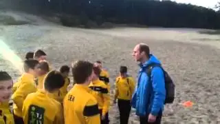 Eerste Blokkers Duijntraining