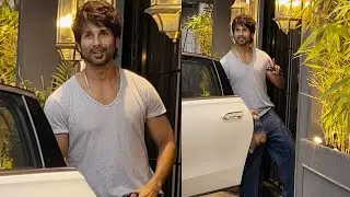 Shahid Kapoor Spotted In Bandra