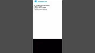 1.1 Propositional logic Q3 and Q4 #maths  #discretemaths #logic #proposition #shorts #youtubeshorts