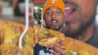 San Diego Food Tour Stop #4: Philadelphia Sandwich Co. ! AMAZING CHEESE WIZ and PIZZA FRIES !!