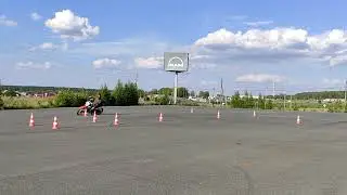 Gymkhana gp/stage 4/Orlov Fedor racer panther 250/heat 1/54:59