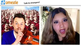 SHOCKING OMEGLE with a WHOLE CHOIR