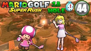 Mario Golf: Super Rush - Toadette VS Peach - Spiky Palms 18 Holes (Speed Golf) | [LSF]Chaz