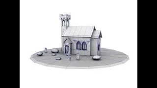 Autodesk Maya 2020 Architectural Composition Beginner tutorial: 10  ground