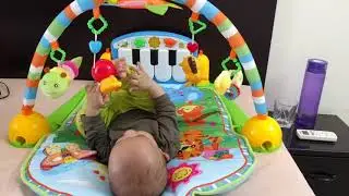 KABIR PLAYING IN HIS PLAY GYM | AT 5 MONTHS