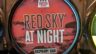 Docks Beers - Red Sky At Night - Raspberry Sour - Beer Review
