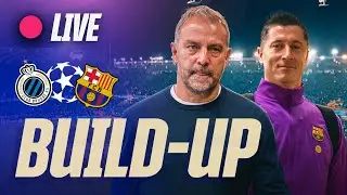 🔴 LIVE | BUILD-UP TO CLUB BRUGGE vs FC BARCELONA | UEFA CHAMPIONS LEAGUE 25/26 🔵🔴