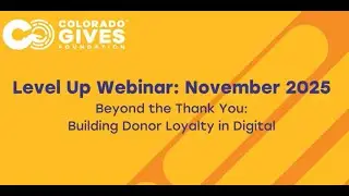 Level Up: Beyond the Thank You