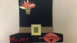 Pilgrim Hat Craft 🎩🦃🍁