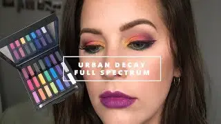 RAINBOW MAKEUP | Urban Decay Full Spectrum Palette
