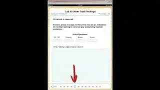 DOTtester Medical Examiners Documentation APP on an iPad