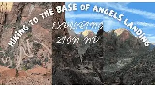 Full-time RVing -- hiking to the base of Angels Landing!