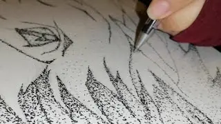 Classic Horse | Pointillism | Art