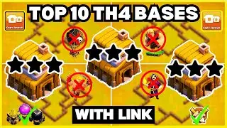 TH4 War & Farming Bases &diams; 2024 Updated &diams; ANTI TH5 | ANTI LOON | ANTI 2 STAR | With Copy Links 2024