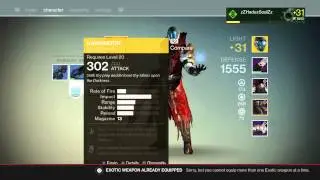 Destiny best exotic Hand Cannon!!!!!