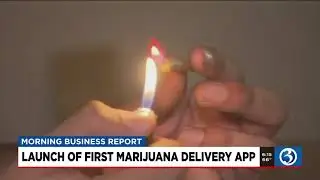 MORNING BUSINESS REPORT: Marijuana delivery app, S&P profits, China corn