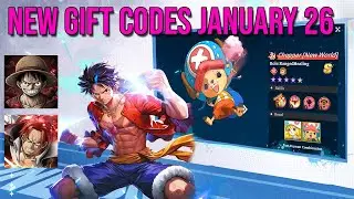 Grand Line Journal | New Gift Codes January 26 | Pirate Fleet Chasing Dreams Codes