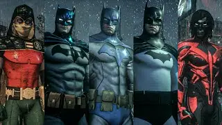 New Weekly Arkham Knight Mod Suit & TellTale Batmobile | Cutscenes, Combat & Display Showcase