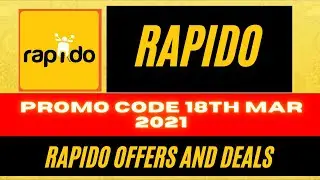 Rapido Promo Code - Working Coupons  18 March 2021 | Rapido New Promo Code