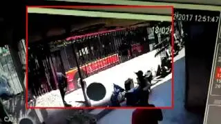 Caught on Camera: Uncontrollable Red DTC Bus crashes other vehicles