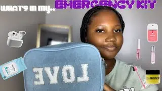 WHAT&rsquo;S IN MY BACK TO SCHOOL EMERGENCY KIT 2024 ✰ || hygiene products , must haves etc