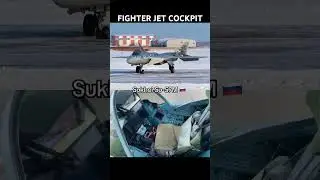 Sukhoi Su-57M NextGen Cockpit & Snow Runway | Upgraded Su-57 FighterJet #Su57M #military #fighterjet