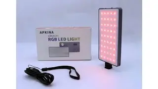 Unboxing of Apkina RGB LED light|Not Sponsored video